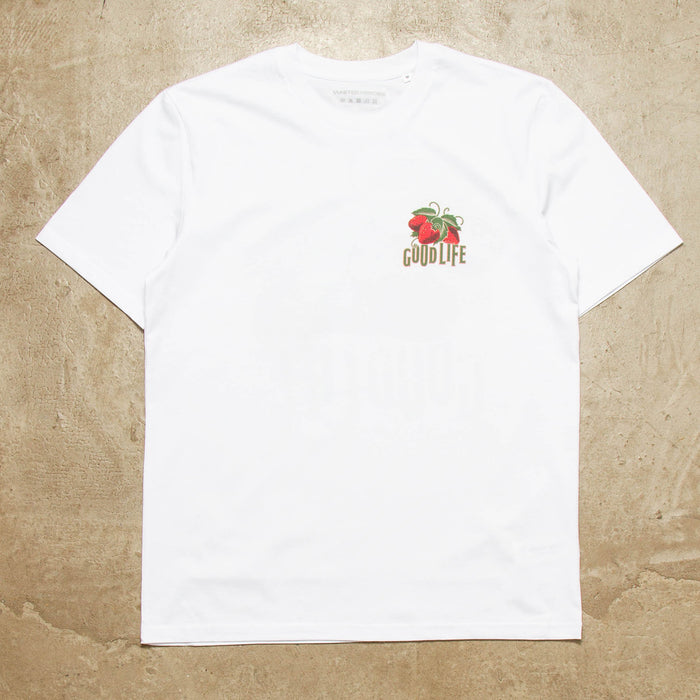 Crest Strawberry Good Life - Tshirt - White