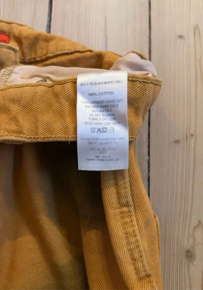 Eckhaus Latta Orange Echo Dot Tapered El-jeans