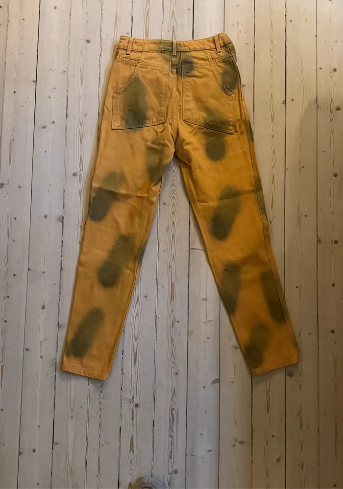 Eckhaus Latta Orange Echo Dot Tapered El-jeans