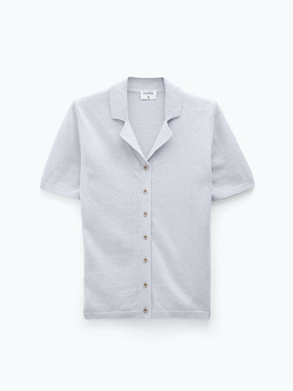 Filippa K Cotton Linen Knit-linnetopp NWT