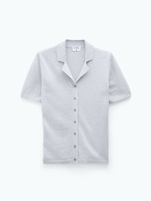 Filippa K Cotton Linen Knit-linnetopp NWT