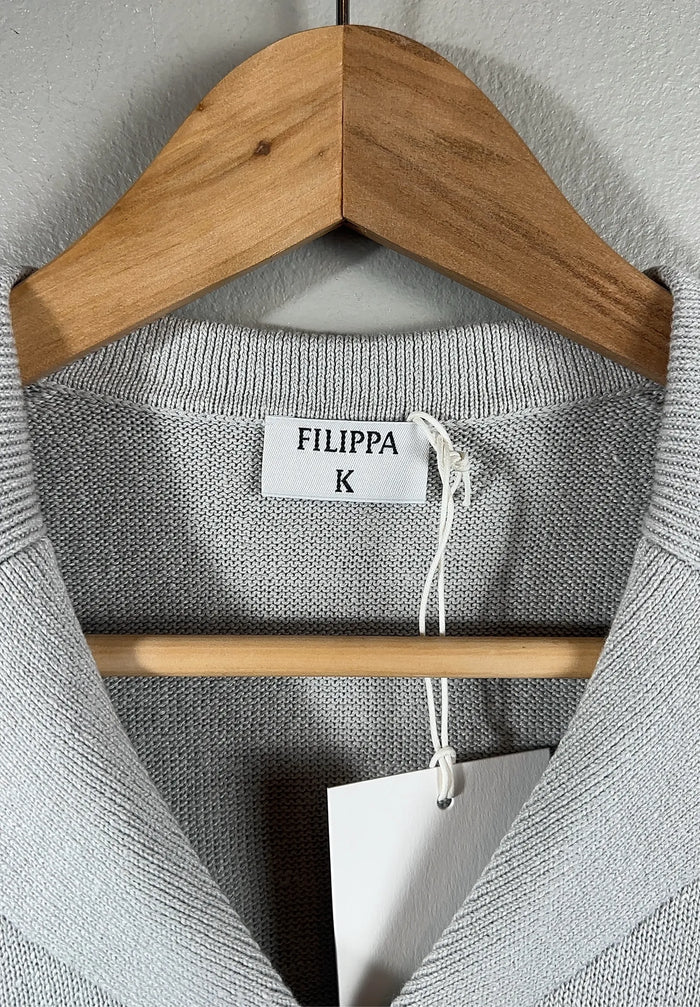 Filippa K Cotton Linen Knit-linnetopp NWT