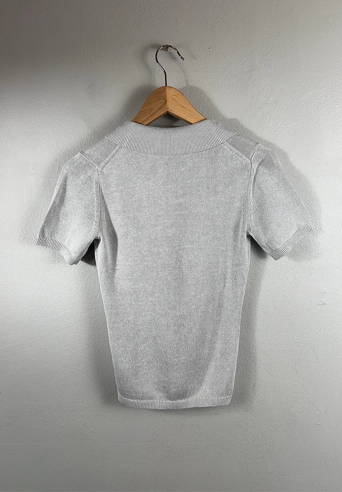 Filippa K Cotton Linen Knit-linnetopp NWT