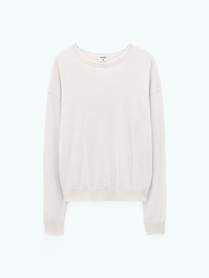 Filippa K Frayed R-Neck Top-ulltopp NWT