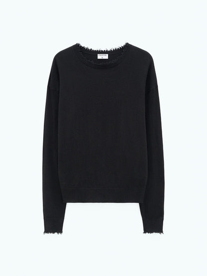 Filippa K Frayed R-Neck Top-ulltopp NWT