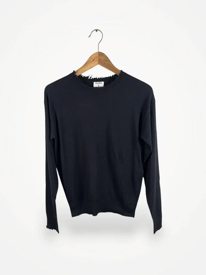 Filippa K Frayed R-Neck Top-ulltopp NWT