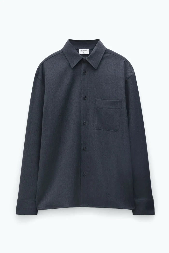 Filippa K Wool Twill Shirt-skjorta NWT