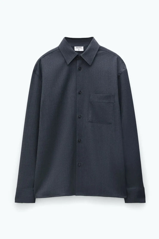 Filippa K Wool Twill Shirt-skjorta NWT