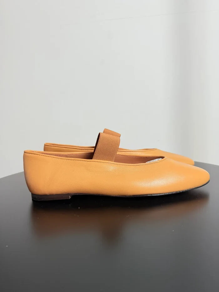 Flattered Bree-skinnballerinaskor NWOT