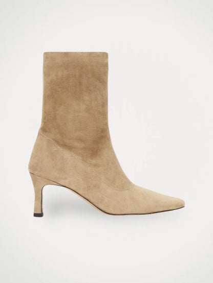Flattered Carolina Tan Suede-boots