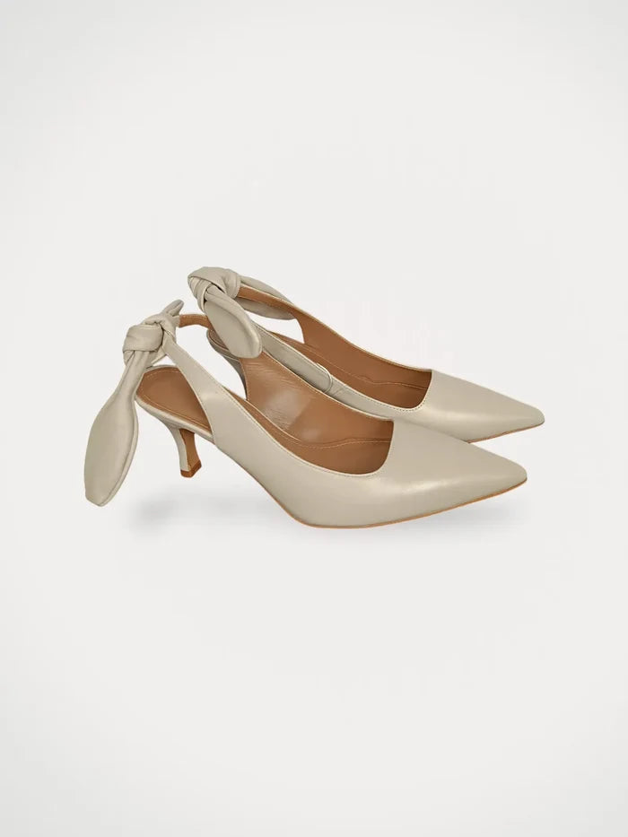 Flattered Francesca Bow-skinnklackar NWOT