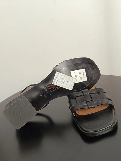 Flattered Freja-skinnklackar NWOT