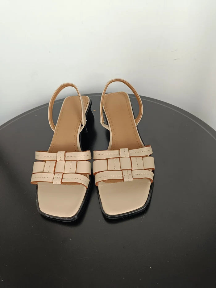 Flattered Freja-skinnsandaler NWOT