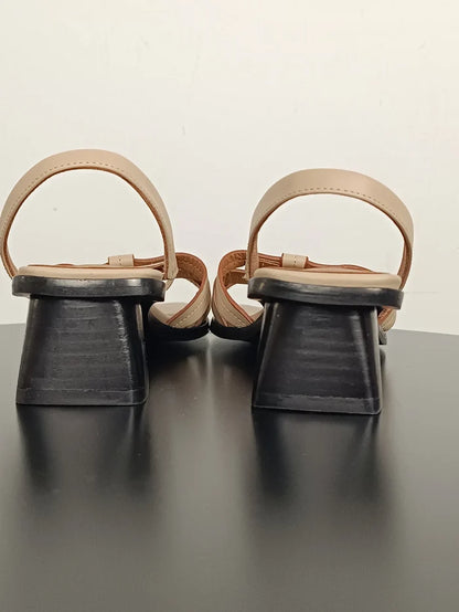 Flattered Freja-skinnsandaler NWOT