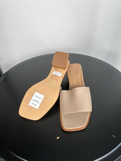 Flattered Jody Leather Beige-skinnsandaler
