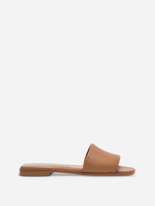 Flattered Mouna Leather Cognac-skinnsandaler