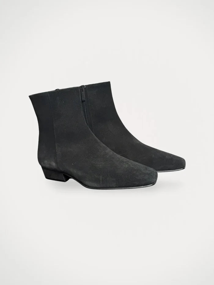 Flattered Rami Black Suede-boots