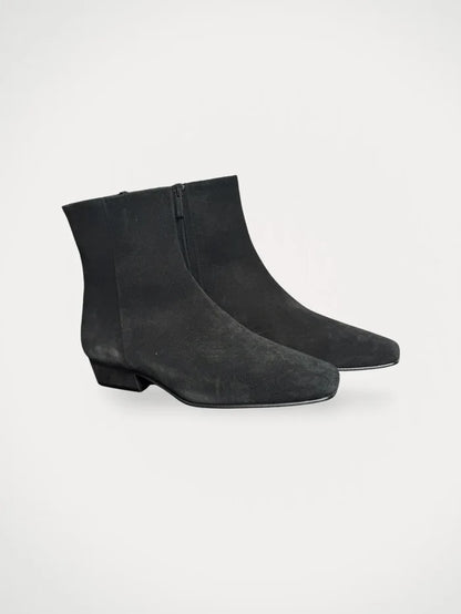 Flattered Rami Black Suede-boots