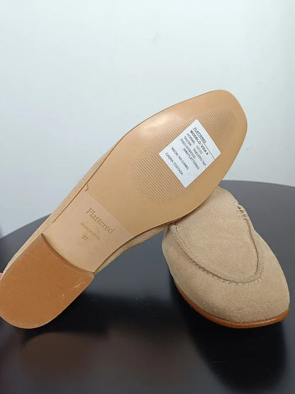 Flattered Vida Suede Sand-loafers