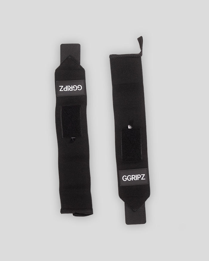 GGRIPZ Wrist Wraps Black