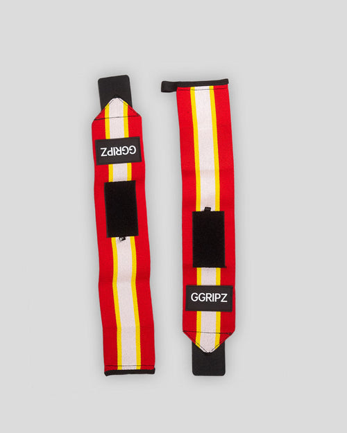 GGRIPZ Wrist Wraps Retro Red