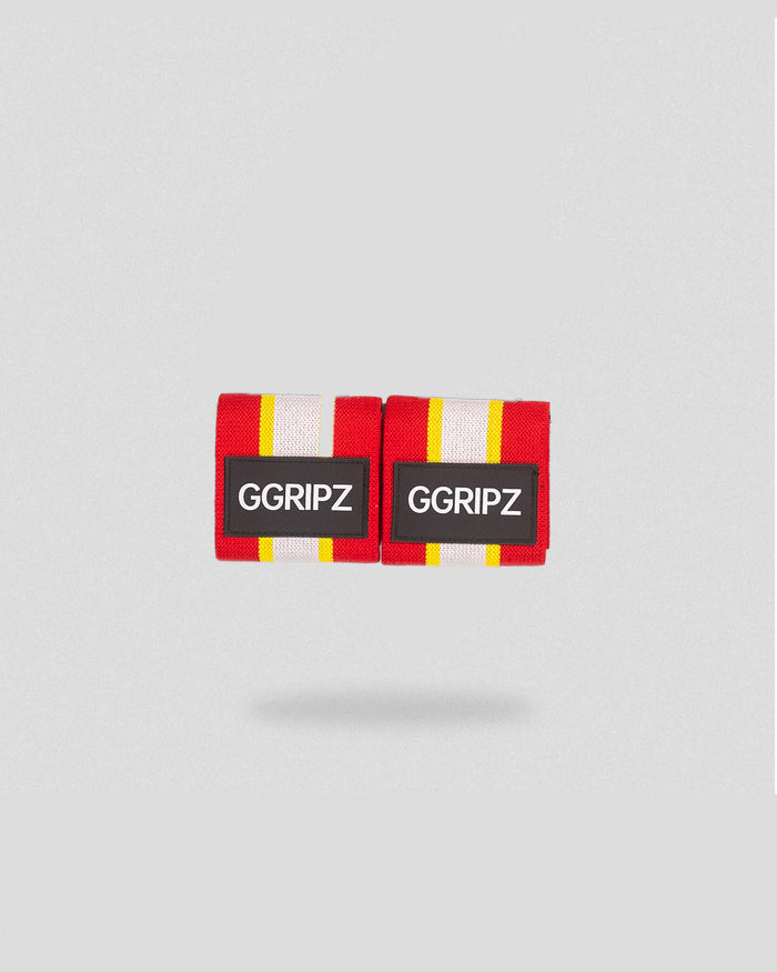 GGRIPZ Wrist Wraps Retro Red