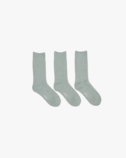 Graphpaper 3-Pack Melange Socks