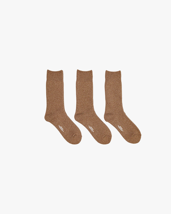 Graphpaper 3-Pack Melange Socks