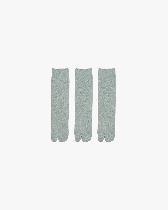Graphpaper 3-Pack Melange TABI Socks