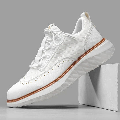 Ian Ridge Leather Sneakers