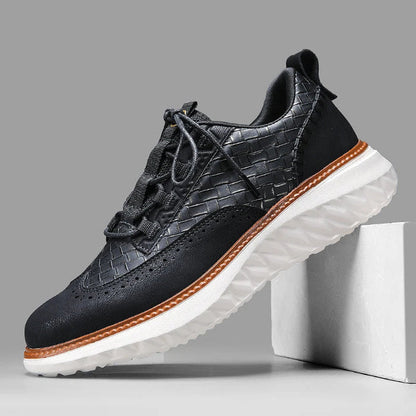 Ian Ridge Leather Sneakers