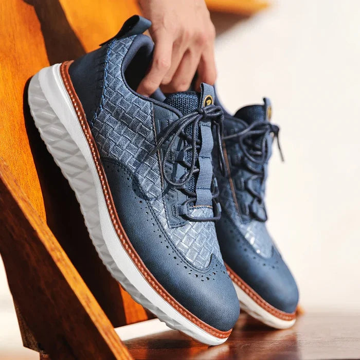 Ian Ridge Leather Sneakers