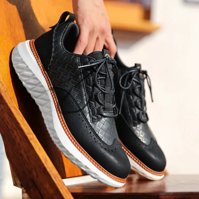Ian Ridge Leather Sneakers