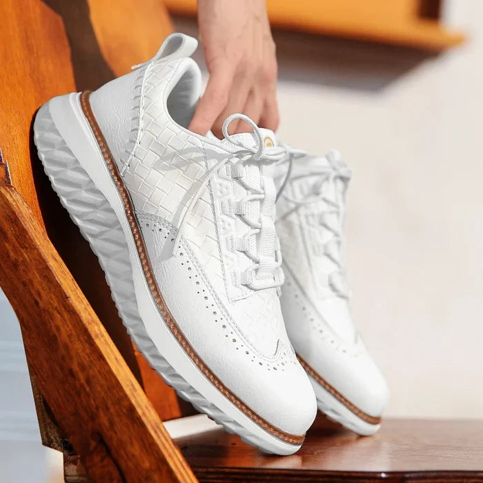 Ian Ridge Leather Sneakers