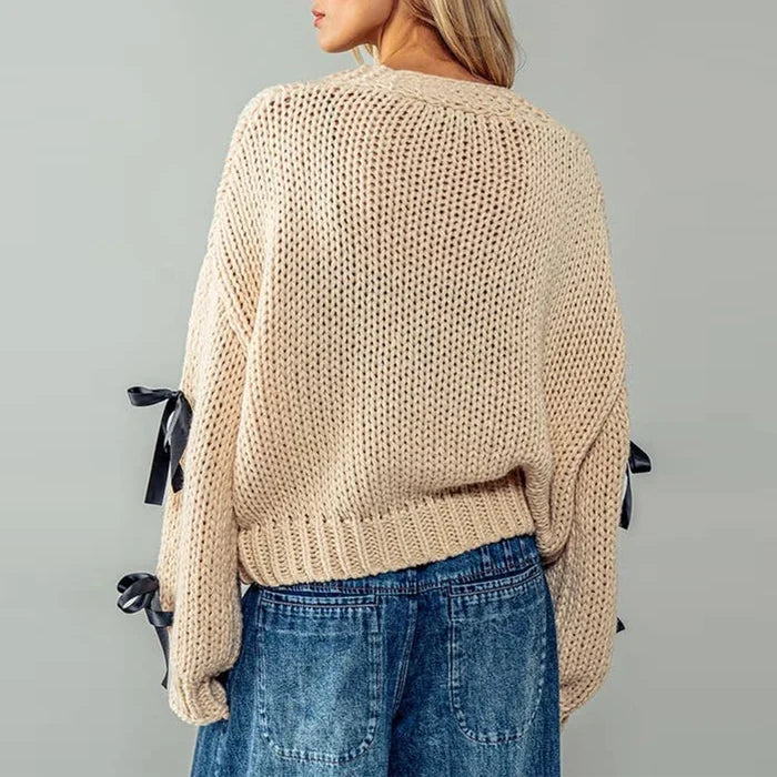 Imogen Bow Cardigan