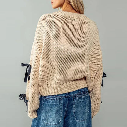 Imogen Bow Cardigan