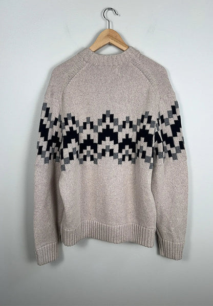 J.Lindeberg Faris Fair Isle Knit-ulltröja