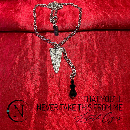 Lasso Necklace ~ Fuck That You'll Never Take This From Me by Lilith Czar ~ Limited Edition