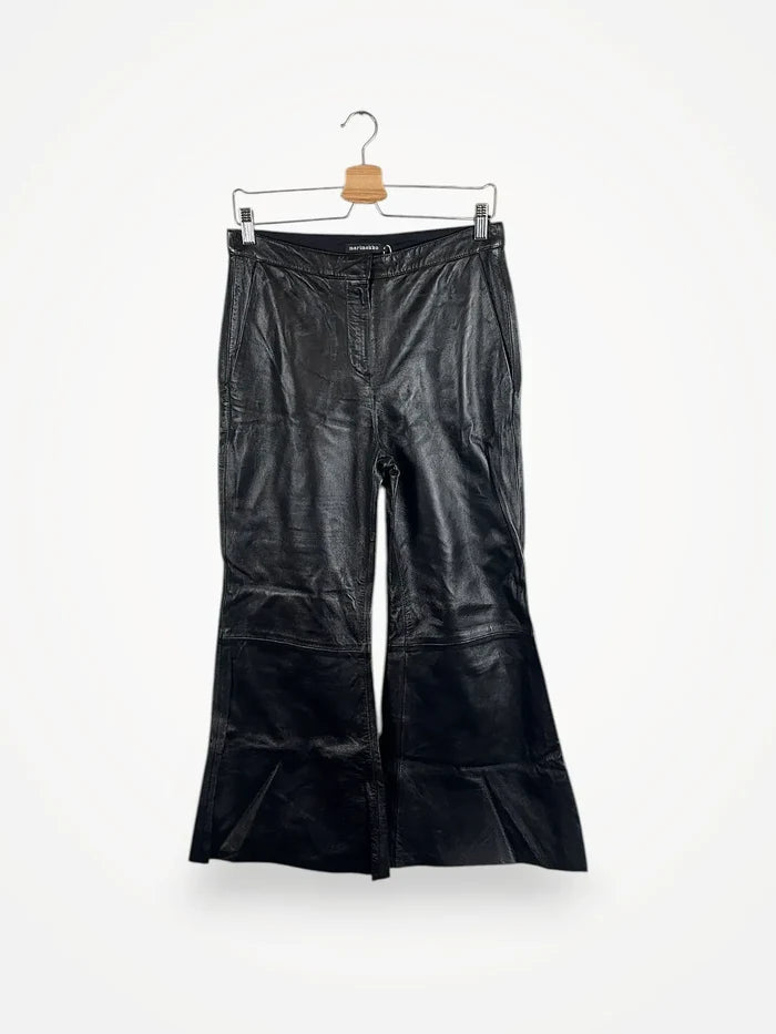 Marimekko Jenna Leather-skinnbyxor NWT
