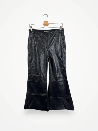 Marimekko Jenna Leather-skinnbyxor NWT