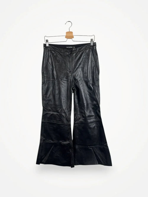 Marimekko Jenna Leather-skinnbyxor NWT