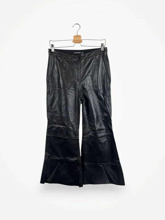 Marimekko Jenna Leather-skinnbyxor NWT