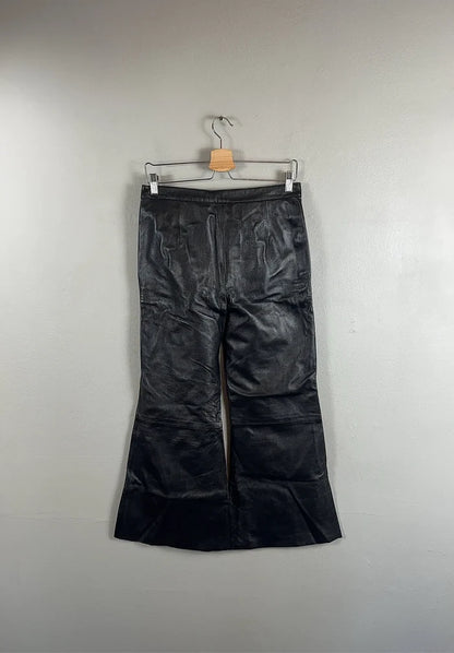 Marimekko Jenna Leather-skinnbyxor NWT