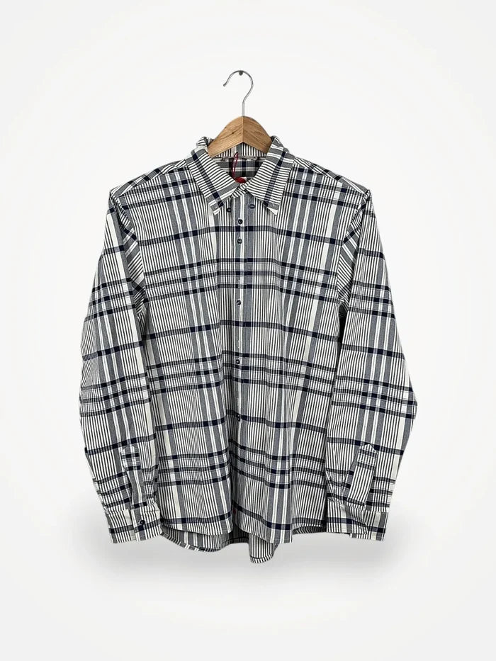 Mi Magic Love Ease Boyfriend Shirt-skjorta NWT