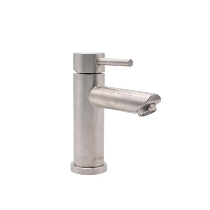 Monomando Lavamanos Fiorenzo Inox Satinado