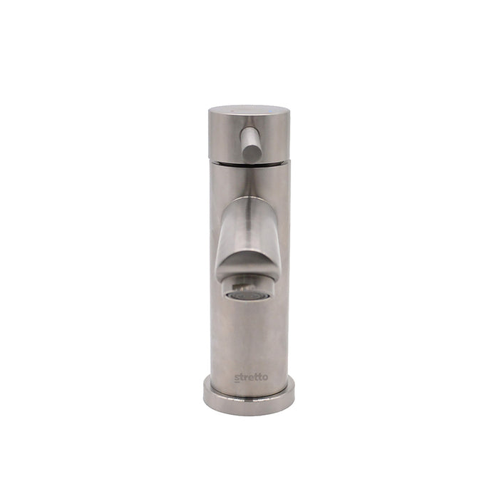 Monomando Lavamanos Fiorenzo Inox Satinado