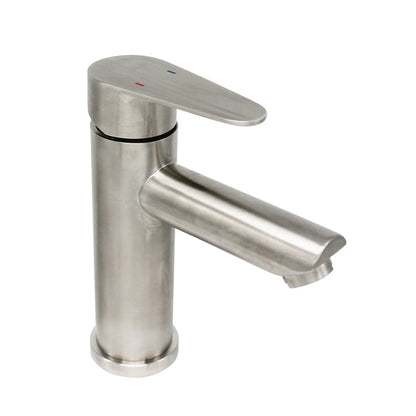 Monomando Lavamanos Vermont Inox Satinado