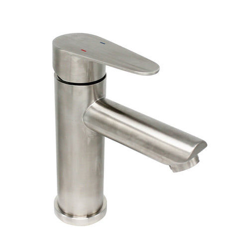 Monomando Lavamanos Vermont Inox Satinado