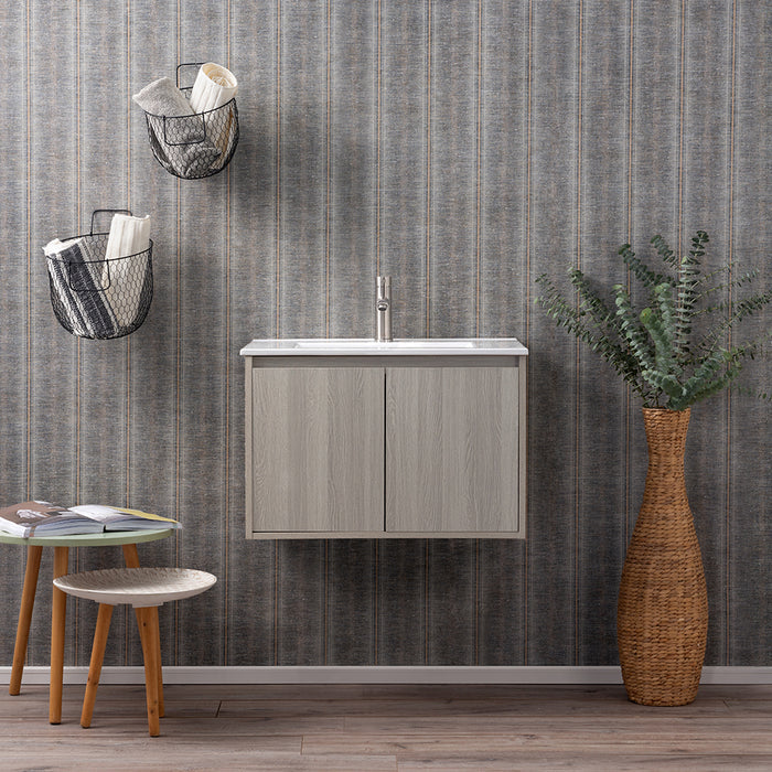 Mueble Vanitorio Amélie Albayalde + Cubierta 80x46x45 cm