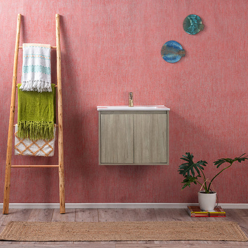 Mueble Vanitorio Completo Amélie 60x46 Acácia
